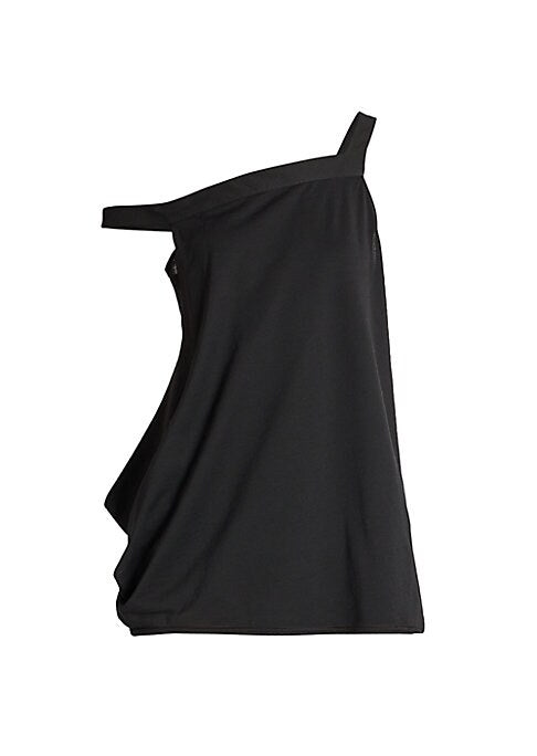 Draped One-Shoulder Top