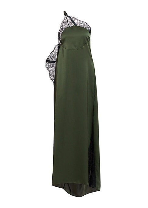 Elegant Lace Asymmetrical Dress