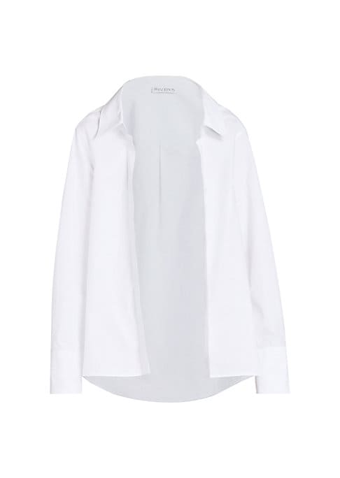 Futuristic Oversized Button Shirt
