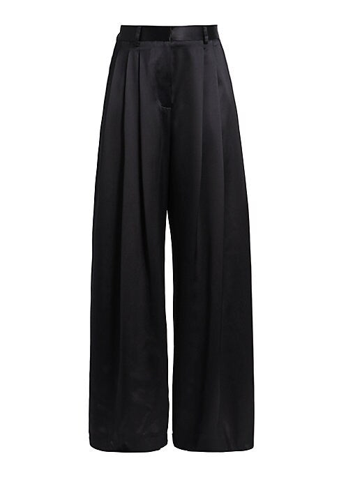 Sleek Satin Trousers