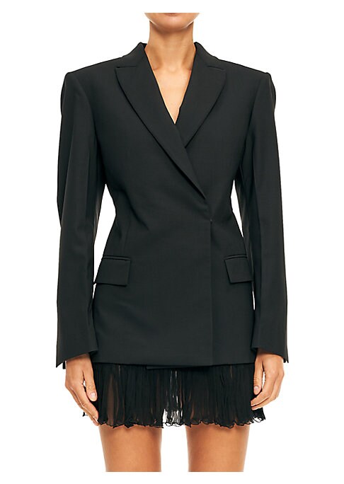 Fringed Wool Elegance
