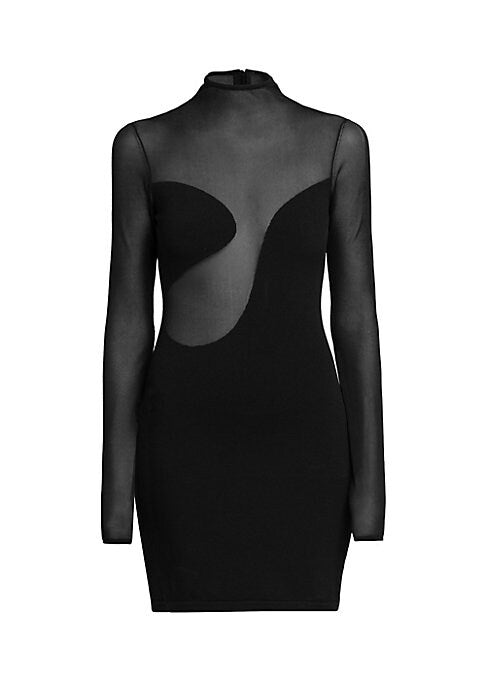 Chic Asymmetrical Knit Dress