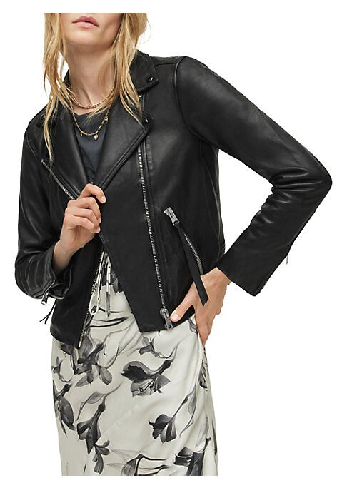 Leather Moto Jacket