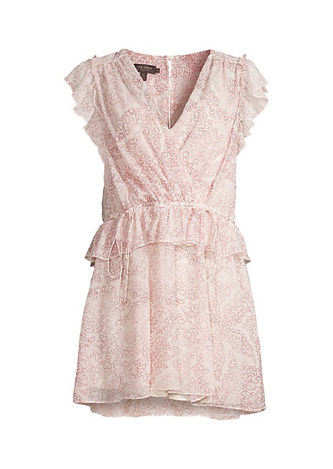 Coral Ruffle Delight