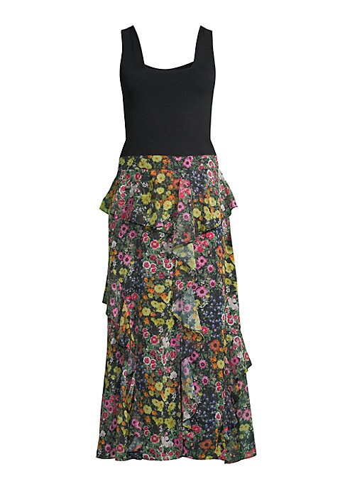 Floral Charm Midi Dress