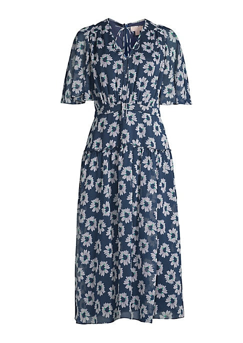 Floral Charm Midi Dress