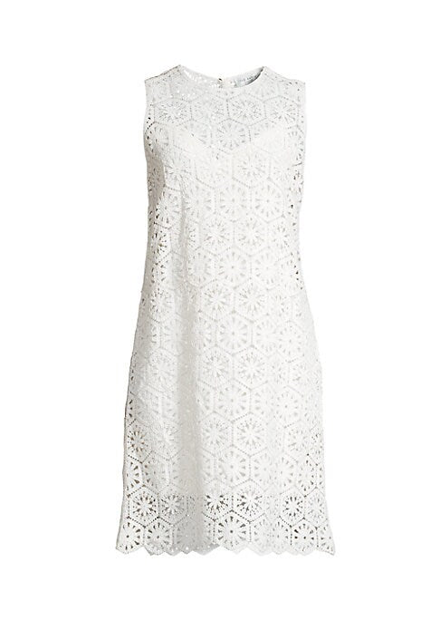 Crochet Lace Shift Dress