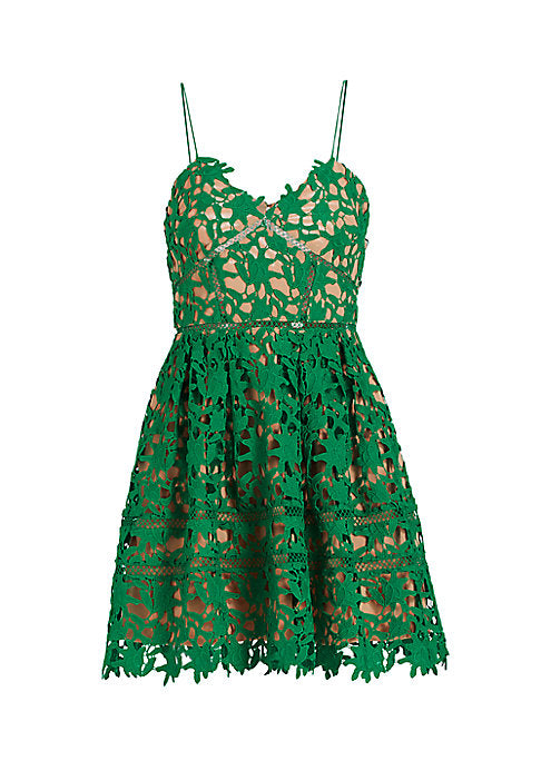 Blooming Fit-and-Flare Dress