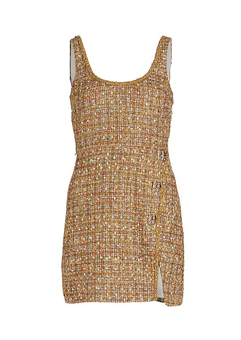 Glimmering Wrap Mini Dress