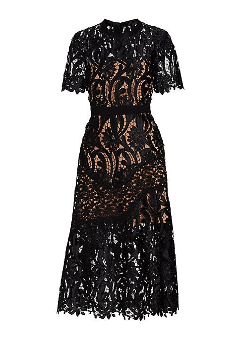 Lace A-Line Elegance Dress