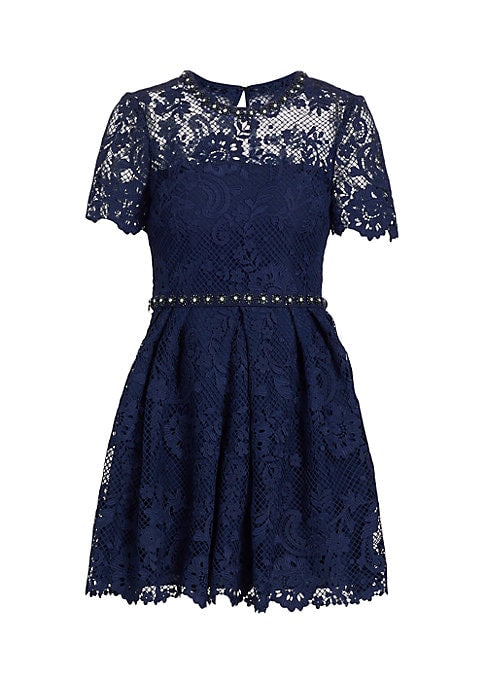 Lace Elegance Minidress