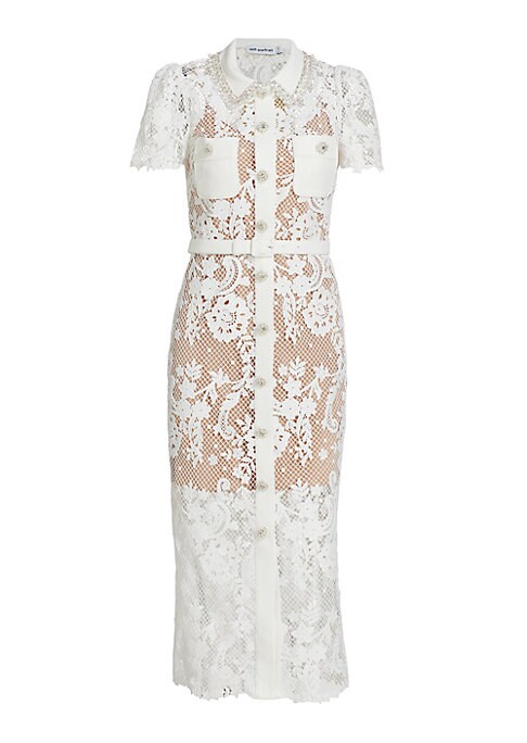 Romantic Lace Midi Dress