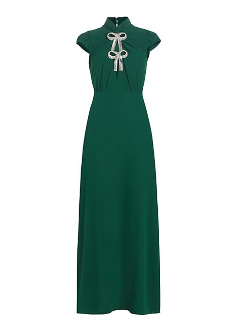 Elegant Bow Maxi Dress