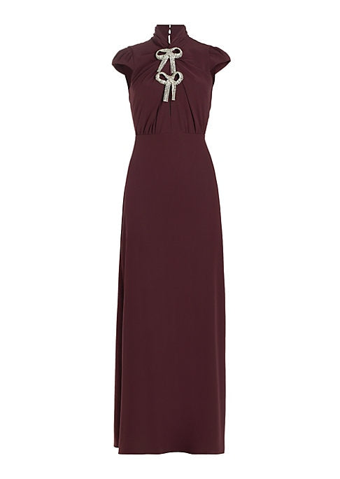 Elegant Twist Maxi Dress