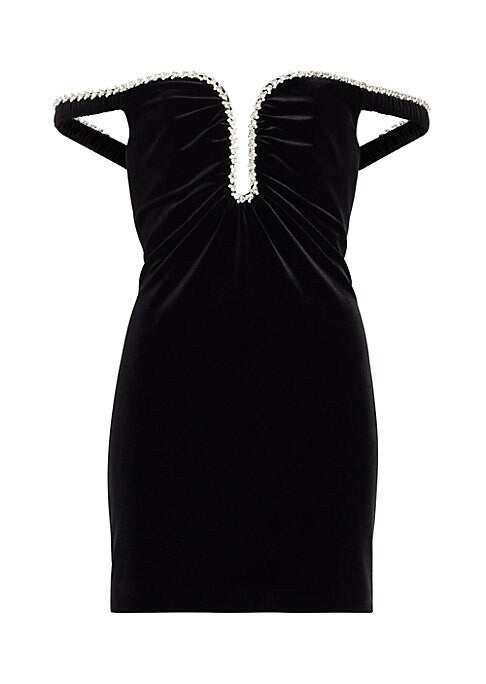 Glam Velvet Minidress