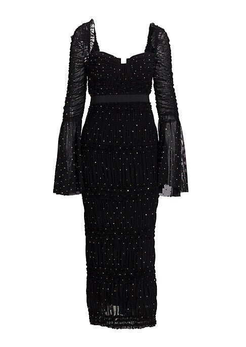 Glamorous Midi Mesh Dress
