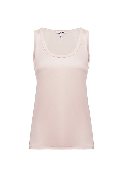 Silk Scoop Tank Top