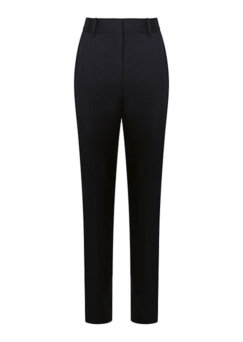 Chic Wool Blend Trousers