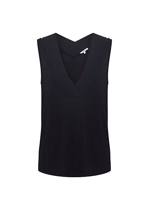 Effortless V-Neck Sleeveless Top
