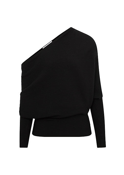 Chic Asymmetric Knit Sweater