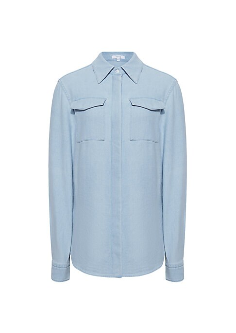 Classic Denim Button-Up