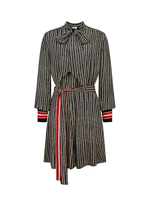 Chic Tie-Neck Dress