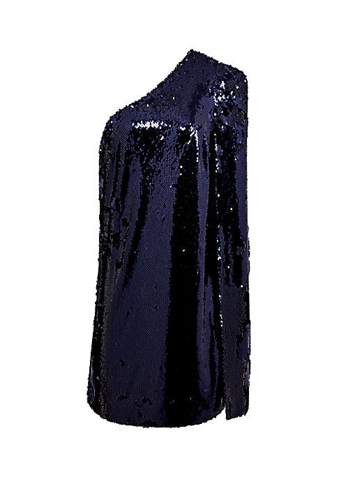 Sequined Asymmetrical Dress