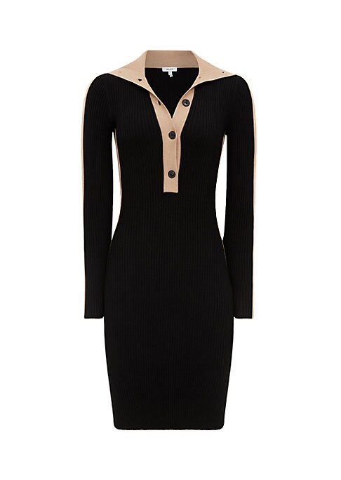 Sporty Rib Knit Dress