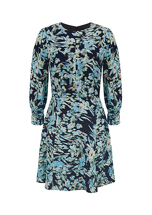 Floral Elegance Mini Dress