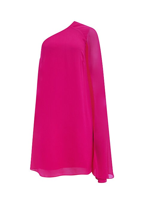 Satin Draped Minidress