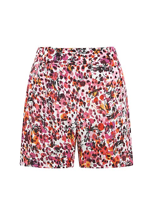 Floral High-Rise Shorts