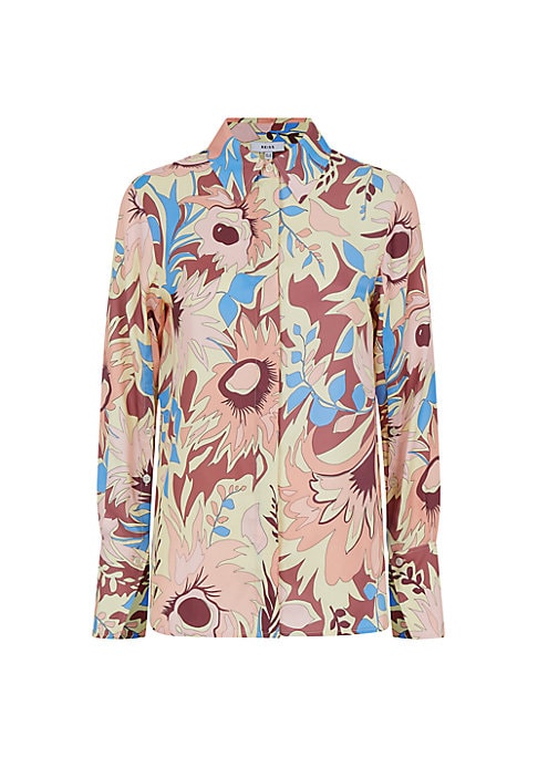 Floral Chic Button-Up