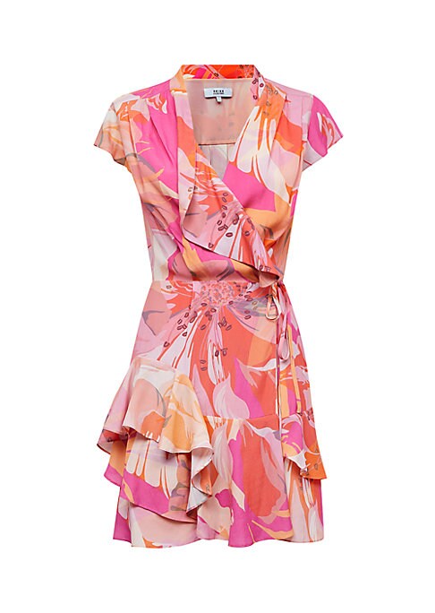 Floral Ruffle Tier Dress