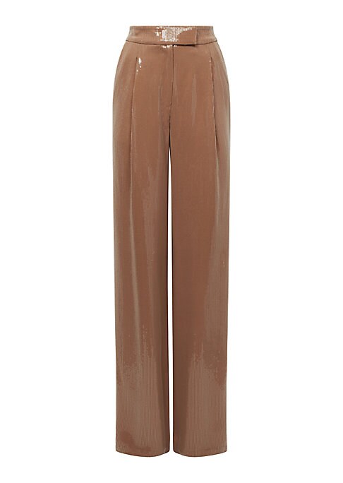 Sparkling Wide-Leg Trousers