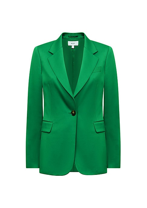 Chic Single-Button Blazer
