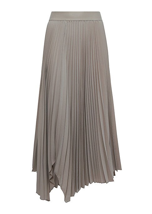 Chic Pleated Midi Skirt