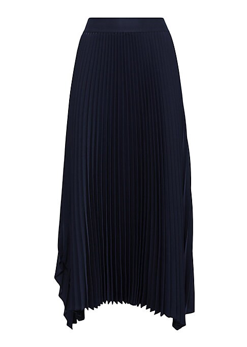 Pleated Handkerchief Skirt