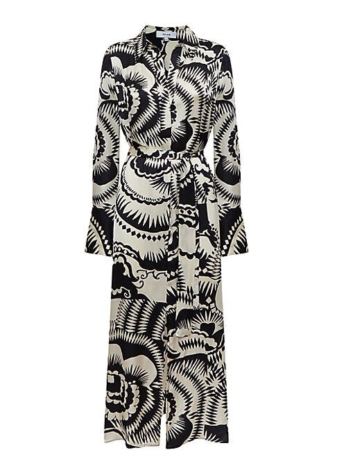 Chic Printed Maxi Dress