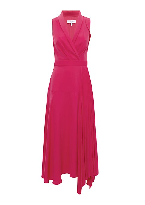 Draped Pleat Dress