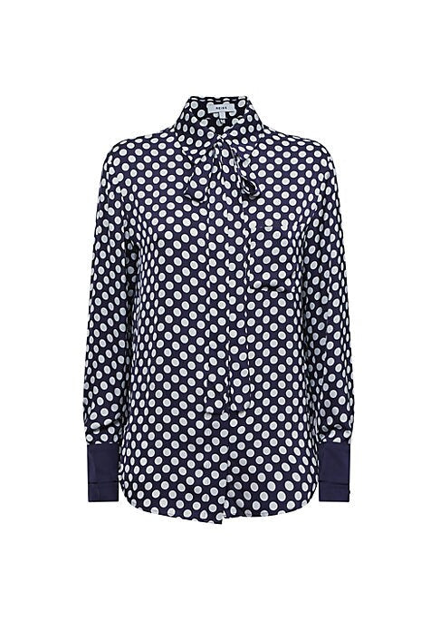 Polka Dot Tie Shirt