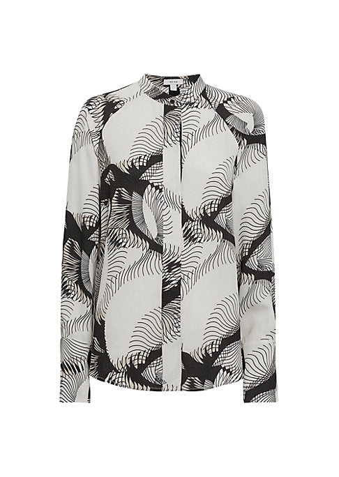 Chic Print Blouse