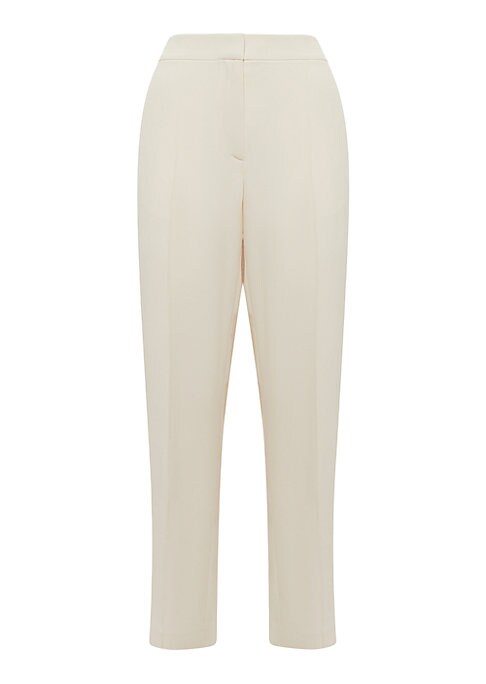 Chic Striped Crop Trousers