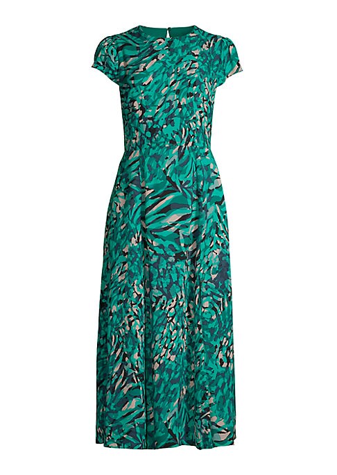 Chic Cut-Out Midi Dress