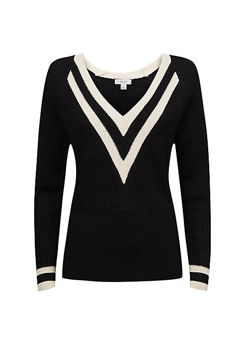 Varsity V-Neck Sweater