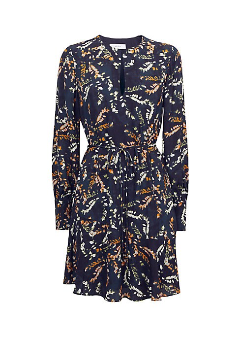 Floral Viscose Minidress
