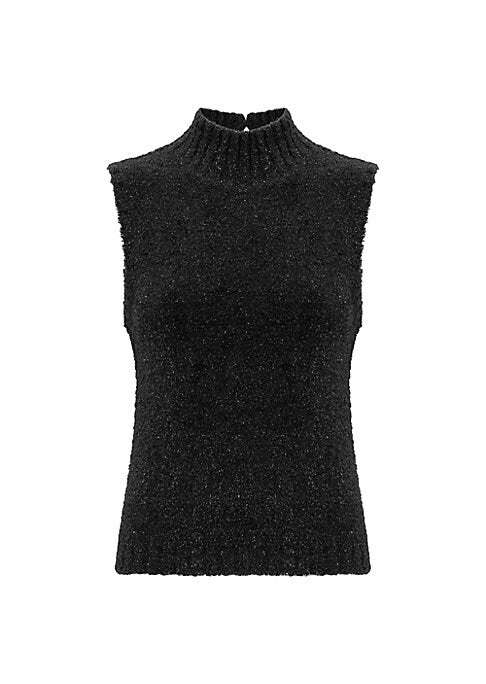 Metallic Turtleneck Charm