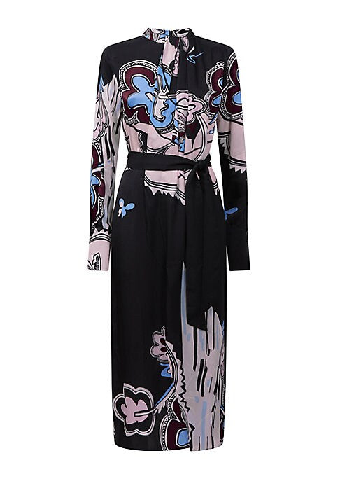 Floral Elegance Midi Dress