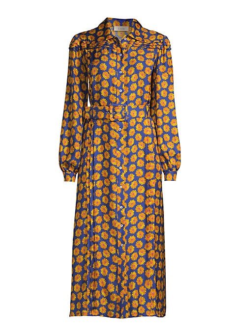 Elegant Silk Shirtdress