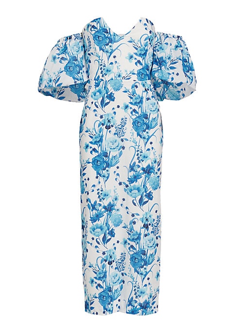 Floral Charm Midi Dress