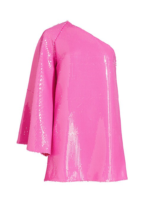 Shimmering One-Shoulder Dress